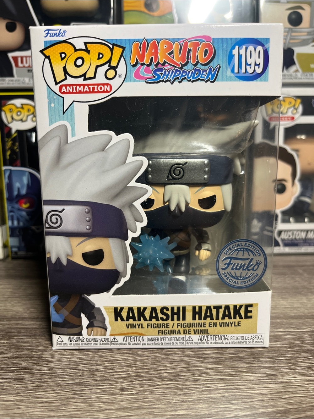 Funko Pop! Naruto Shippuden Kakashi Hatake - Black, Gray, White